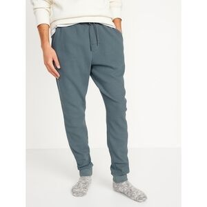 Old Navy Men's Size S French-Rib Jogger Pajama Pants Ocean Shale Blue